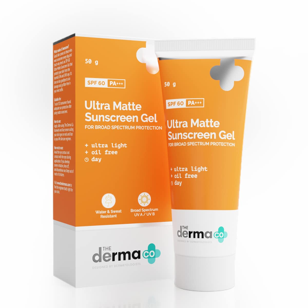 Derma co Ultra Matte Sunscreen Gel 50g