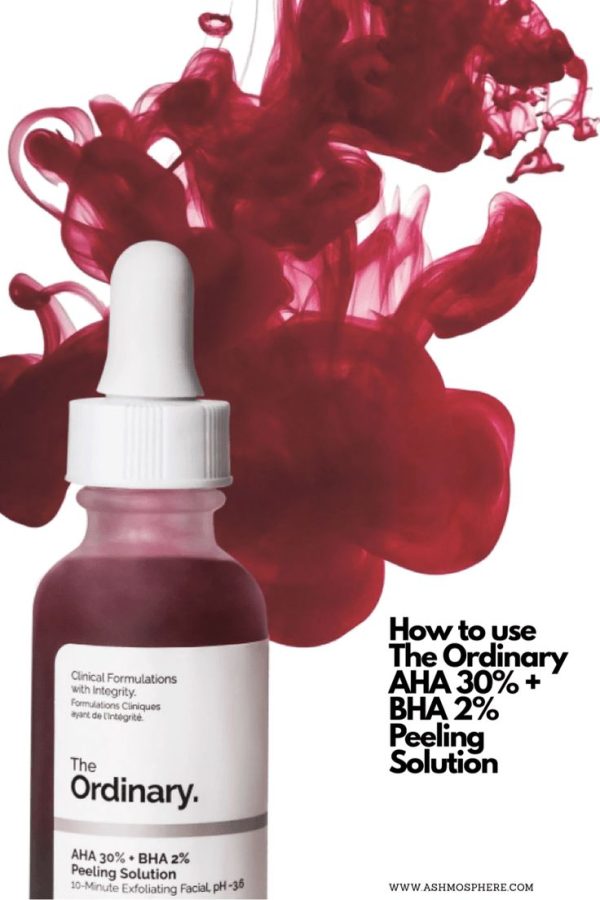 The Ordinary AHA 30% + BHA 2% Peeling Solution 30ml