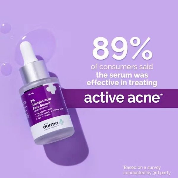 The Derma Co 2% Salicylic Acid Face Serum 30ml