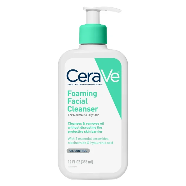 Cerave Foaming Facial Cleanser For Body and Face 355mL