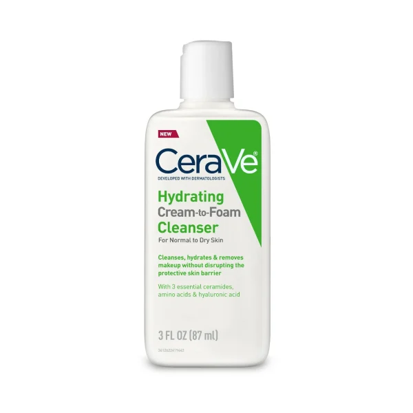 Cerave Hydrating Cream to Foam Cleanser 87ml