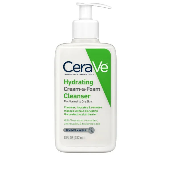 Cerave Hydrating Cream to Foam Cleanser 237ml