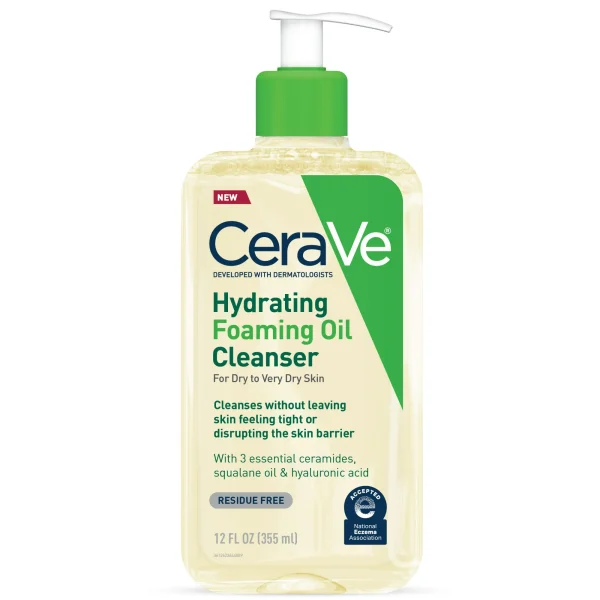 CeraVe Hydrating Foaming Oil Cleanser 355ml