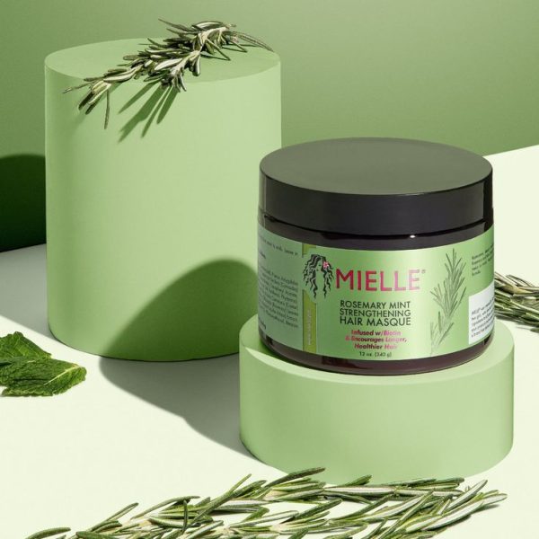 MIELLE ROSEMARY MINT STRENGTHENING HAIR MASQUE 340G