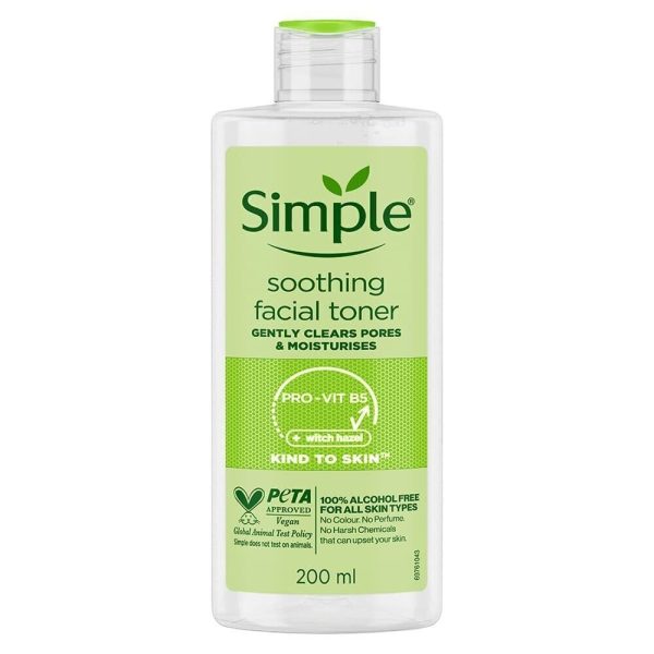 Simple Soothing Facial Toner 200ml