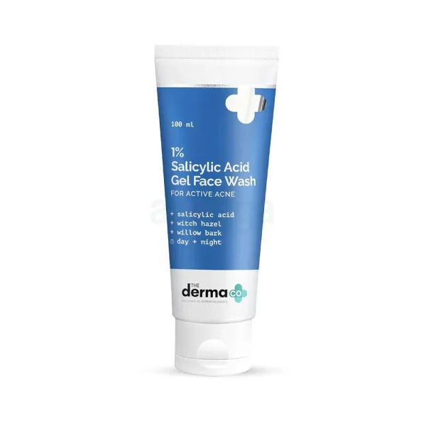 Derma Co 1% Salicylic Acid Gel Face Wash with Salicylic Acid 100ml