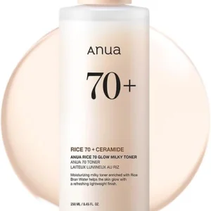Anua – Rice 70 Glow Milky Toner – 250ml
