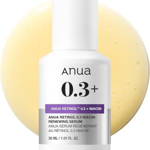 Anua – Nano Retinol 0.3% + Niacin Renewing Serum – 30ml