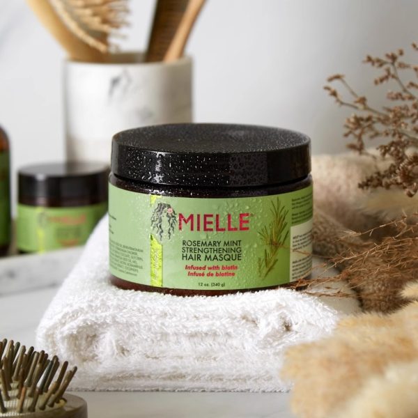 Mielle – Rosemary Mint Strengthening Hair Masque – 340gm